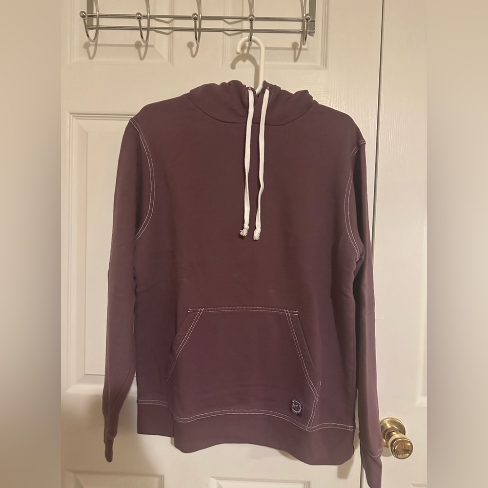 BDG Malone Contrast Stitch Hoodie Sweatshirt